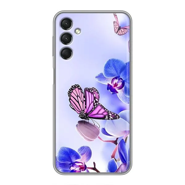 Чехол с принтом «Бабочка на цветочке» для Samsung Galaxy A24 Чехол с принтом «Бабочка на цветочке» для Samsung Galaxy A24