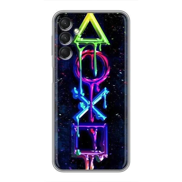 Чехол с принтом «Pleystation лого» для Samsung Galaxy A24 Чехол с принтом «Pleystation лого» для Samsung Galaxy A24