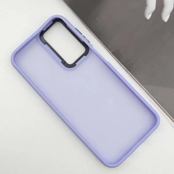 Чехол TPU+PC Lyon Frosted для Samsung Galaxy A25 5G — Фиолетовый — фото 3 Чехол TPU+PC Lyon Frosted для Samsung Galaxy A25 5G — Фиолетовый — фото 3