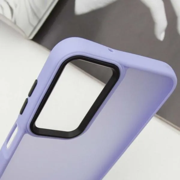 Чехол TPU+PC Lyon Frosted для Samsung Galaxy A25 5G — Фиолетовый — фото 4 Чехол TPU+PC Lyon Frosted для Samsung Galaxy A25 5G — Фиолетовый — фото 4