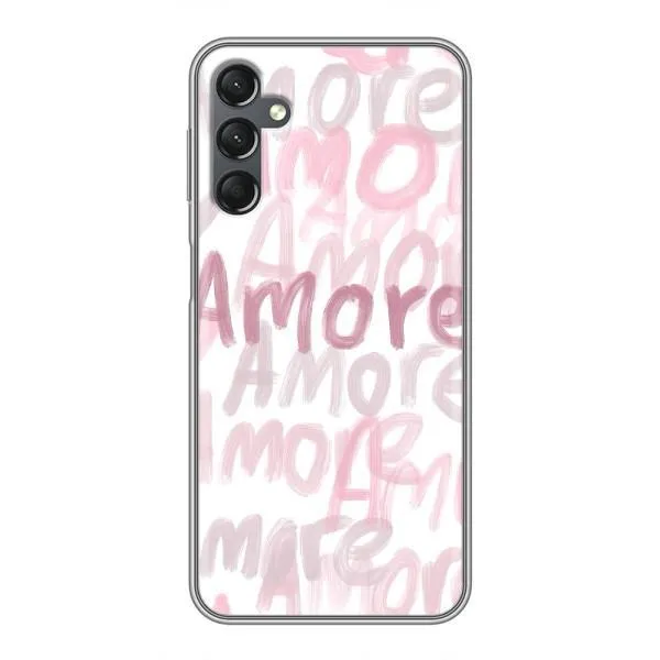 Чехол с принтом «Аморе любовь» для Samsung Galaxy A25 (A256) Чехол с принтом «Аморе любовь» для Samsung Galaxy A25 (A256)