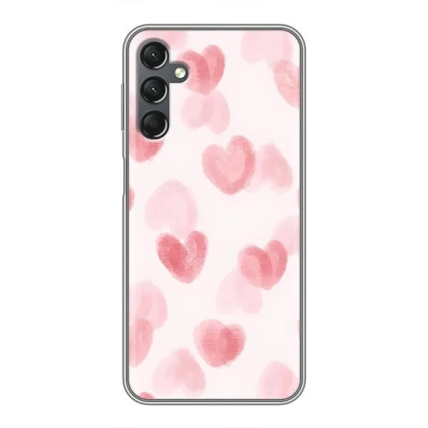 Чехол с принтом «Розовые сердечки» для Samsung Galaxy A25 (A256) Чехол с принтом «Розовые сердечки» для Samsung Galaxy A25 (A256)