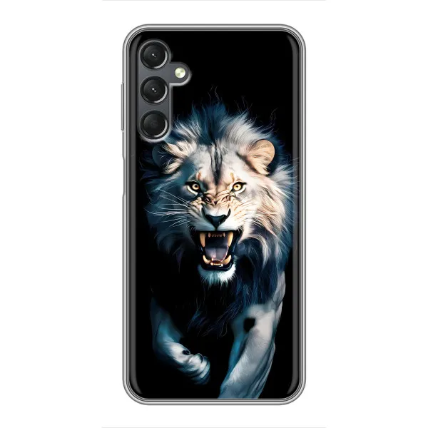 Чехол с принтом «Лев в темноте» для Samsung Galaxy A25 (A256)