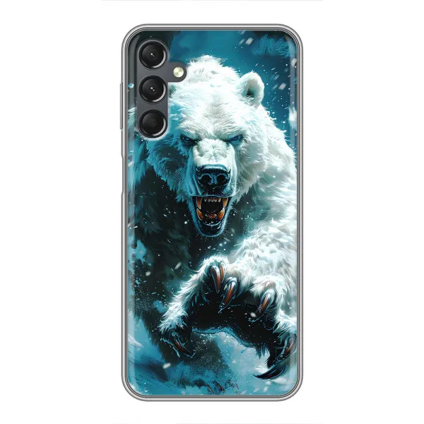 Чехол с принтом «Полярный медведь» для Samsung Galaxy A25 (A256)