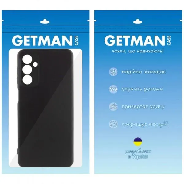 Чехол TPU GETMAN Liquid Silk Full Camera для Samsung Galaxy A26 5G — Черный — фото 5 Чехол TPU GETMAN Liquid Silk Full Camera для Samsung Galaxy A26 5G — Черный — фото 5