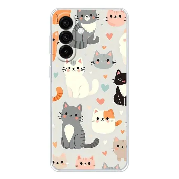 Чохол з принтом «Колаж котів» для Samsung Galaxy A26 5G