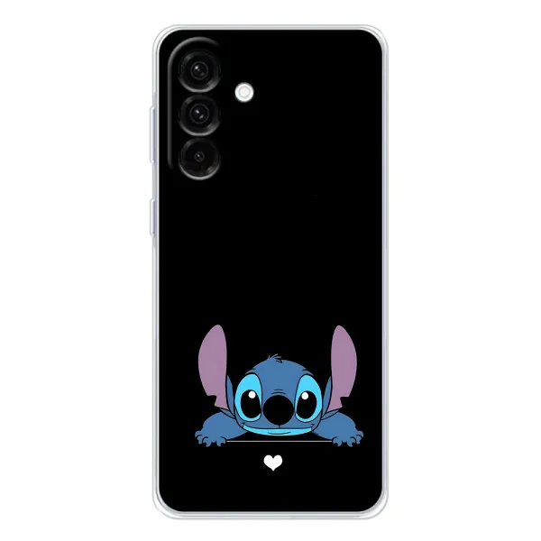 Чехол с принтом «Стич на черном» для Samsung Galaxy A26 5G Чехол с принтом «Стич на черном» для Samsung Galaxy A26 5G