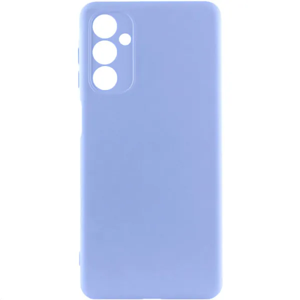 Чехол TPU GETMAN Liquid Silk Full Camera для Samsung Galaxy A27 — Сиреневый Чехол TPU GETMAN Liquid Silk Full Camera для Samsung Galaxy A27 — Сиреневый
