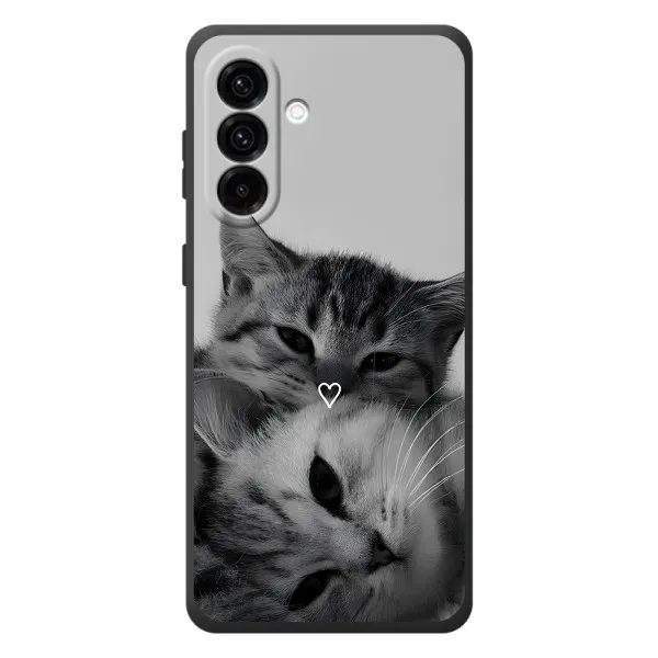 Чехол с принтом «Пара котов» для Samsung Galaxy A27