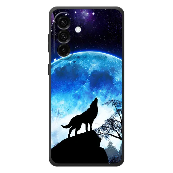 Чехол с принтом «Волк на луну» для Samsung Galaxy A27 Чехол с принтом «Волк на луну» для Samsung Galaxy A27