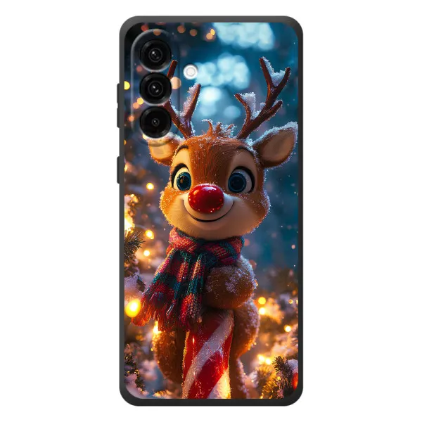 Чехол с принтом «Олень с шарфом» для Samsung Galaxy A27