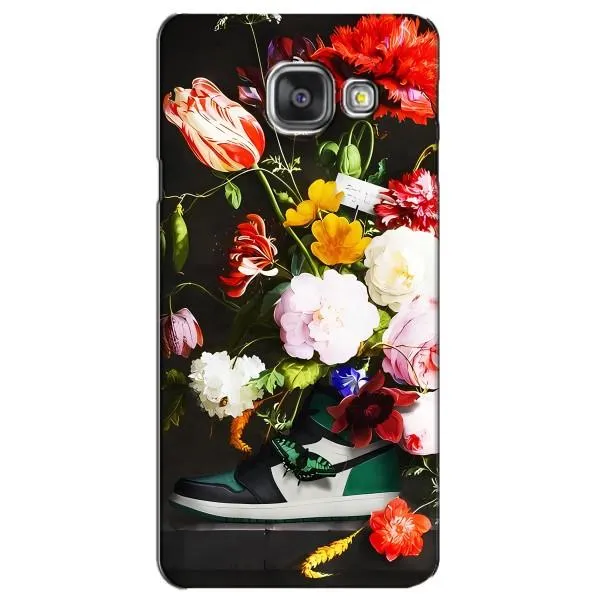 Чехол с принтом «Nike цветы» для Samsung Galaxy A3 2016 (A3100, A310F)