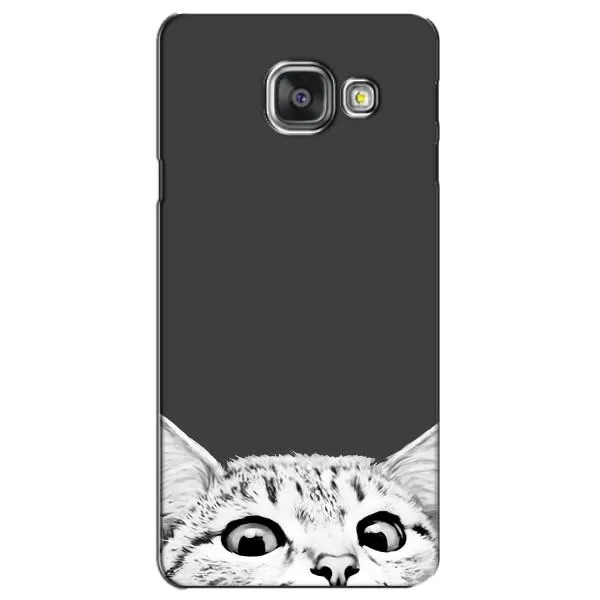 Чехол с принтом «Выглядывает кот» для Samsung Galaxy A3 2016 (A3100, A310F) Чехол с принтом «Выглядывает кот» для Samsung Galaxy A3 2016 (A3100, A310F)