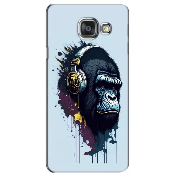 Чехол с принтом «Горилла в наушниках» для Samsung Galaxy A3 2016 (A3100, A310F) Чехол с принтом «Горилла в наушниках» для Samsung Galaxy A3 2016 (A3100, A310F)