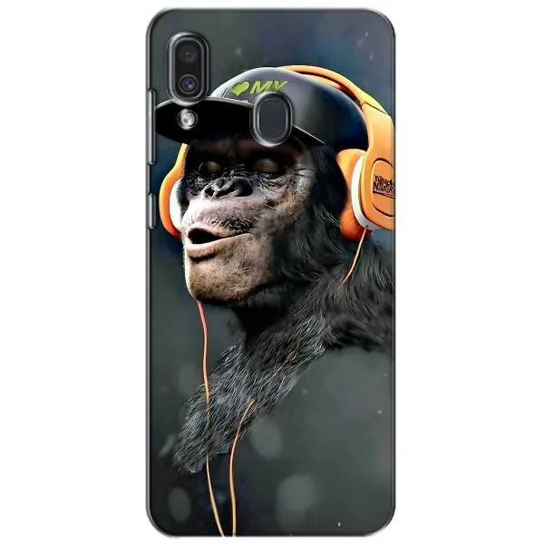 Чехол с принтом «В наушниках» для Samsung Galaxy A30 2019 (A305F)