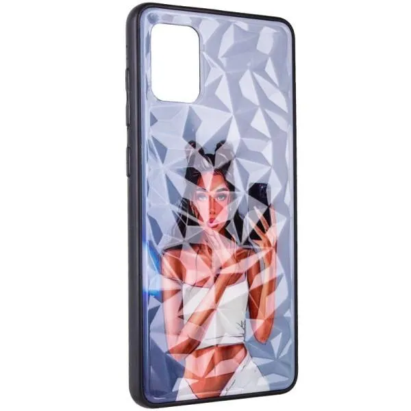 TPU+PC чехол Prisma Ladies для Samsung Galaxy A31 — Black in White — фото 1 TPU+PC чехол Prisma Ladies для Samsung Galaxy A31 — Black in White — фото 1