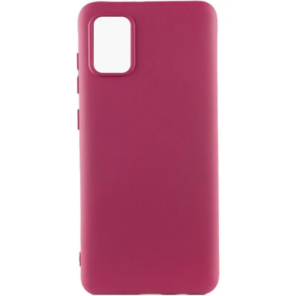 Чехол Silicone Cover Ummi Lakshmi (AA) для Samsung Galaxy A31 — Бордовый