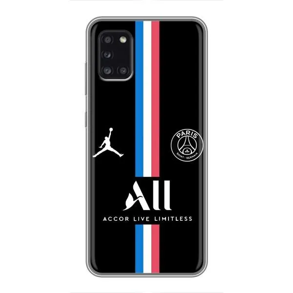 Чохол з принтом «футболка ПСЖ» для Samsung Galaxy A31 (A315)