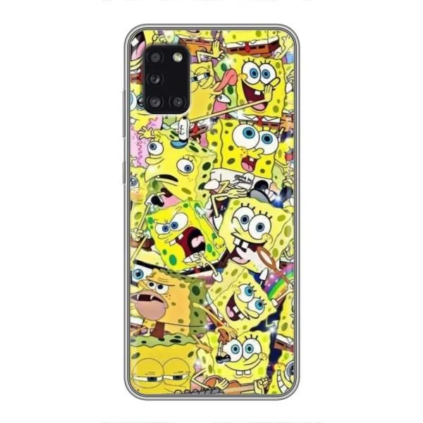 Чехол с принтом «Эмоции Спанч Боба» для Samsung Galaxy A31 (A315)