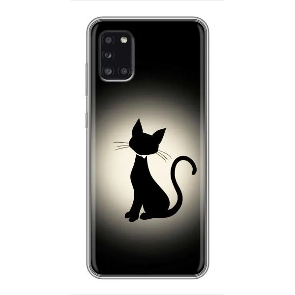 Чехол с принтом «Силуэт котика» для Samsung Galaxy A31 (A315) Чехол с принтом «Силуэт котика» для Samsung Galaxy A31 (A315)