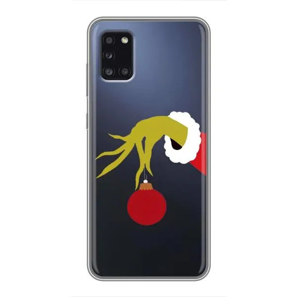 Чехол с принтом «Гринч с игрушкой» для Samsung Galaxy A31 (A315) Чехол с принтом «Гринч с игрушкой» для Samsung Galaxy A31 (A315)