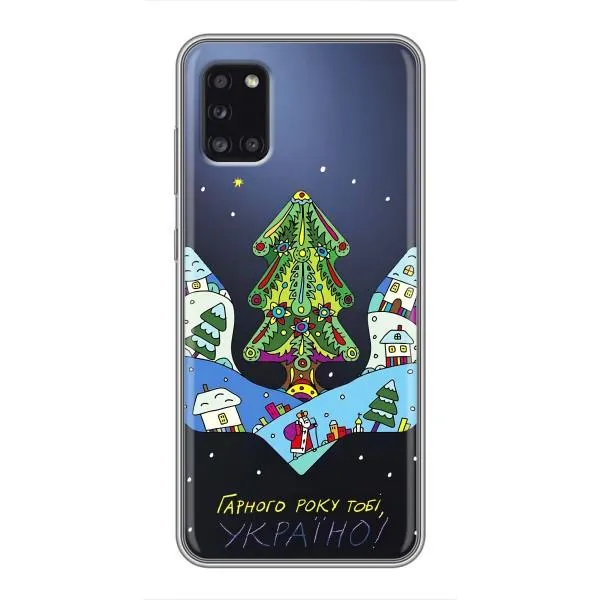Чехол с принтом «Рождественский герб» для Samsung Galaxy A31 (A315) Чехол с принтом «Рождественский герб» для Samsung Galaxy A31 (A315)