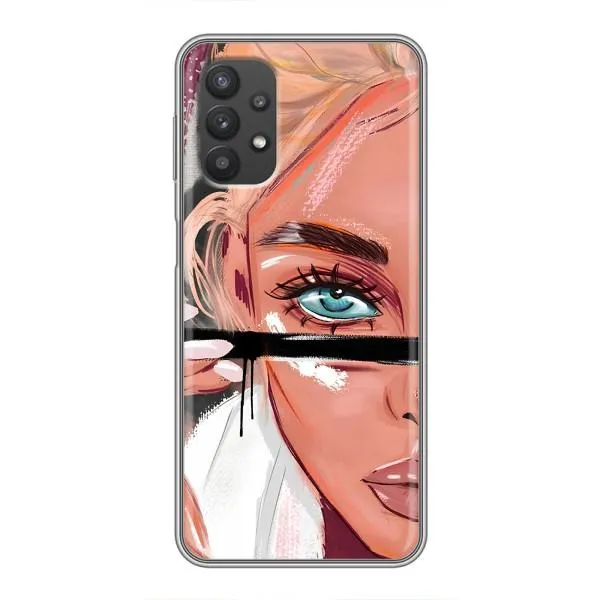 Чехол с принтом «Макияж» для Samsung Galaxy A32 (5G)