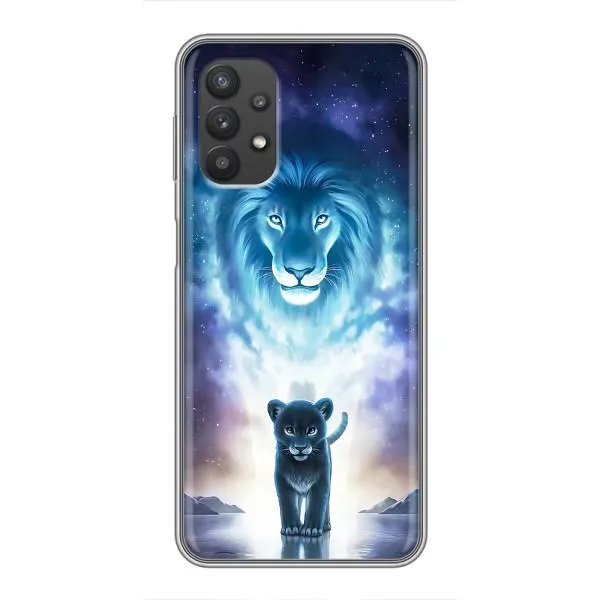 Чехол с принтом «Маленький лев» для Samsung Galaxy A32 (5G)