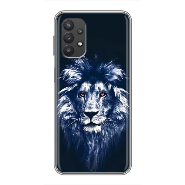 Чехол с принтом «Синий Лев» для Samsung Galaxy A32 (5G)