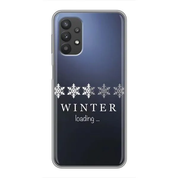 Чехол с принтом «Winter loading» для Samsung Galaxy A32 (5G)