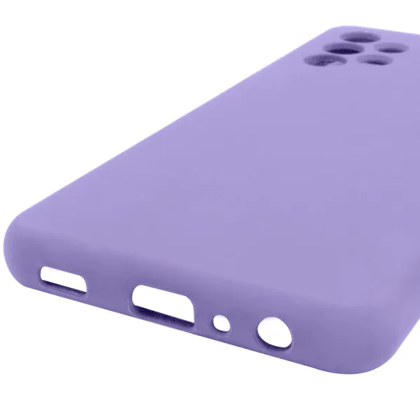 Чехол Silicone Cover Lakshmi Full Camera (AAA) для Samsung Galaxy A32 4G — Сиреневый — фото 5 Чехол Silicone Cover Lakshmi Full Camera (AAA) для Samsung Galaxy A32 4G — Сиреневый — фото 5