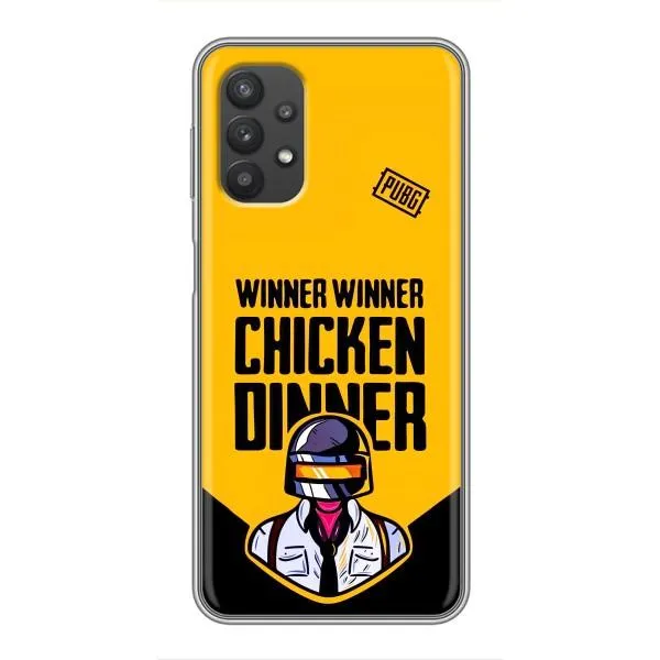 Чехол с принтом «Pubg шлем» для Samsung Galaxy A32