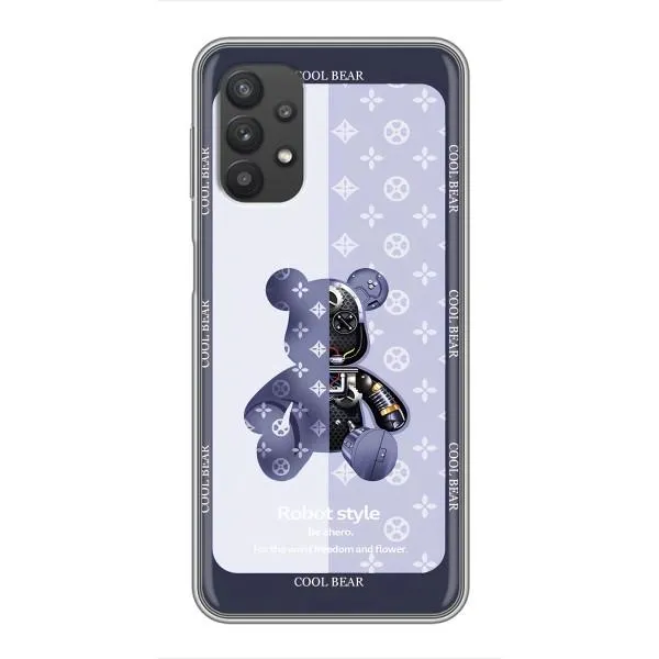 Чохол з принтом «Медведик LV» для Samsung Galaxy A32 Чохол з принтом «Медведик LV» для Samsung Galaxy A32