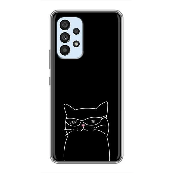 Чехол с принтом «Равнодушный кот» для Samsung Galaxy A33 (5G) Чехол с принтом «Равнодушный кот» для Samsung Galaxy A33 (5G)