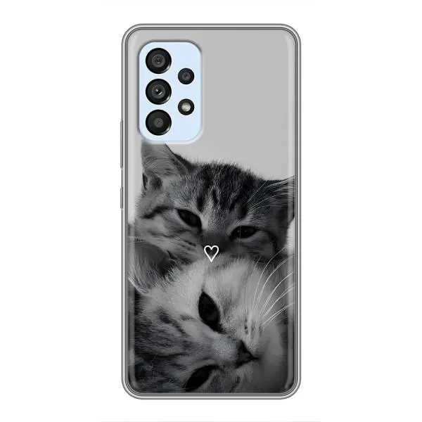Чехол с принтом «Пара котов» для Samsung Galaxy A33 (5G) Чехол с принтом «Пара котов» для Samsung Galaxy A33 (5G)