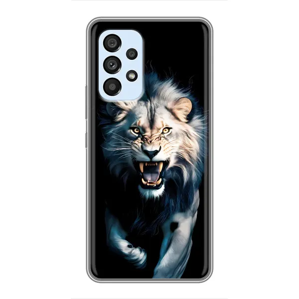 Чехол с принтом «Лев в темноте» для Samsung Galaxy A33 (5G)