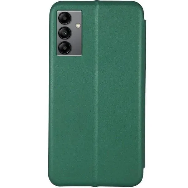 Кожаный чехол-книжка Classy для Samsung Galaxy A34 5G — Зеленый — фото 2 Кожаный чехол-книжка Classy для Samsung Galaxy A34 5G — Зеленый — фото 2