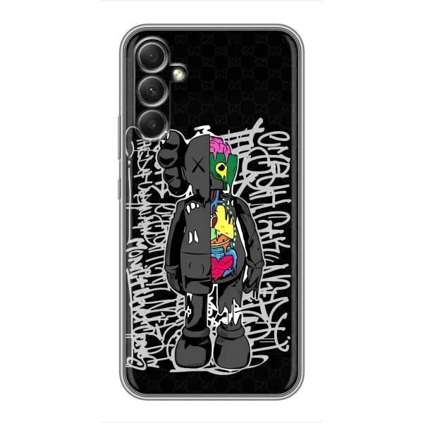 Чехол с принтом «Стиль Bearbrick» для Samsung Galaxy A34 Чехол с принтом «Стиль Bearbrick» для Samsung Galaxy A34