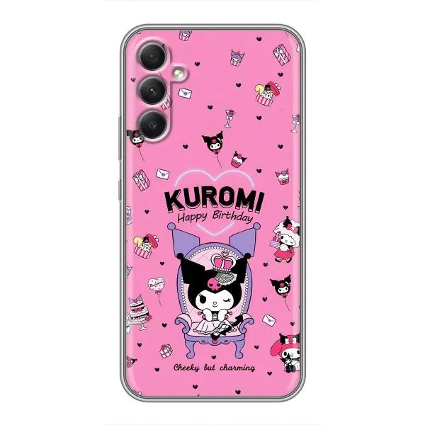 Чехол с принтом «KUROMI» для Samsung Galaxy A34 Чехол с принтом «KUROMI» для Samsung Galaxy A34