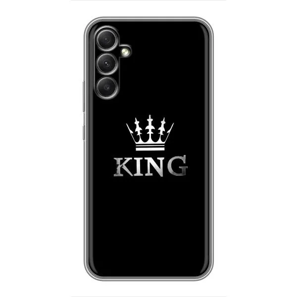 Чехол с принтом «KING» для Samsung Galaxy A34