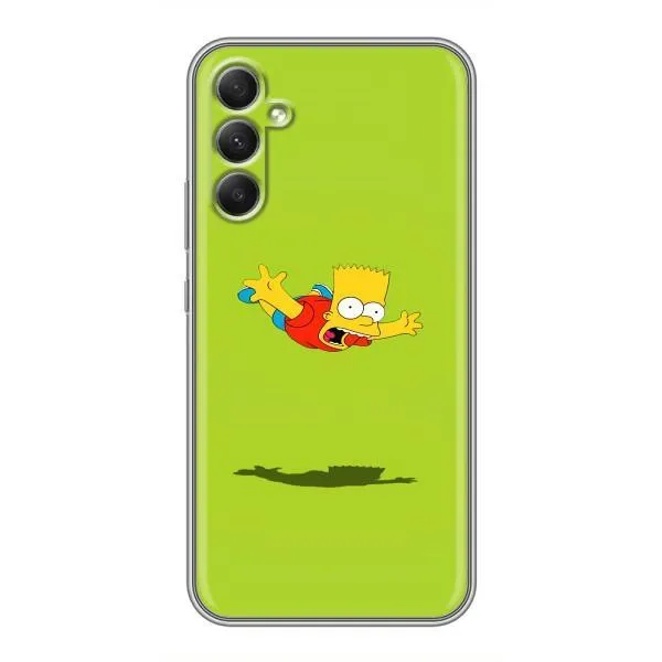 Чехол с принтом «Барт Симпсон» для Samsung Galaxy A34 Чехол с принтом «Барт Симпсон» для Samsung Galaxy A34