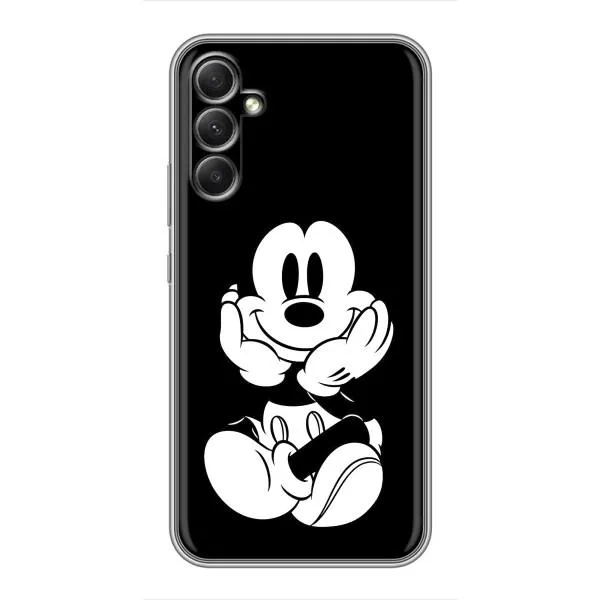 Чехол с принтом «Микки на черном» для Samsung Galaxy A34 Чехол с принтом «Микки на черном» для Samsung Galaxy A34