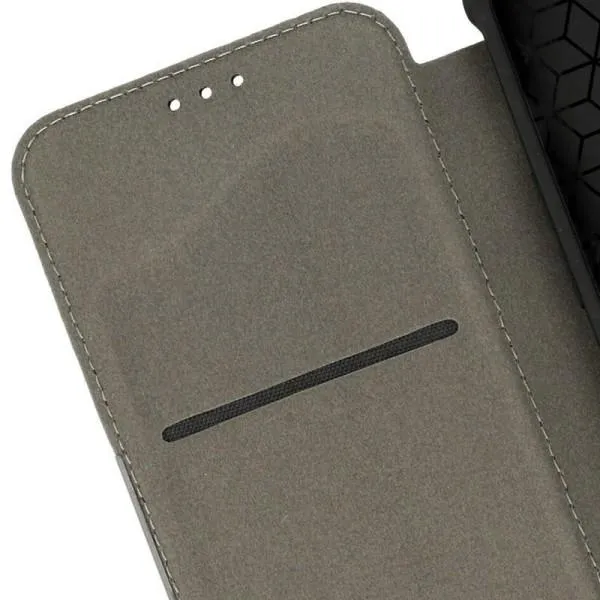 Кожаный чехол-книжка GETMAN Razor (PU) для Samsung Galaxy A35 — Красный — фото 5