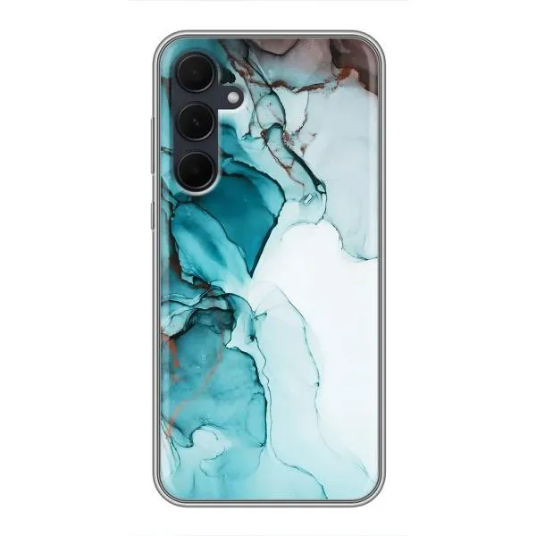 Чохол з принтом «Бірюзовий мрамор» для Samsung Galaxy A35 (5G) Чохол з принтом «Бірюзовий мрамор» для Samsung Galaxy A35 (5G)