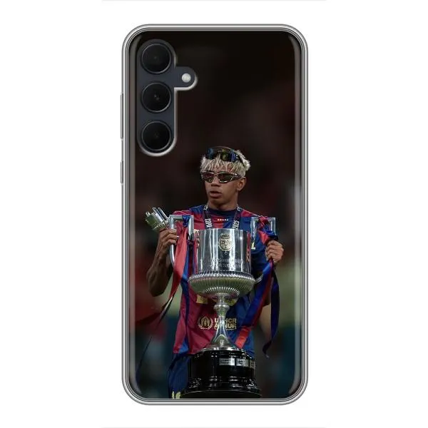 Чехол с принтом «Ямаль с кубком» для Samsung Galaxy A35 (5G) Чехол с принтом «Ямаль с кубком» для Samsung Galaxy A35 (5G)