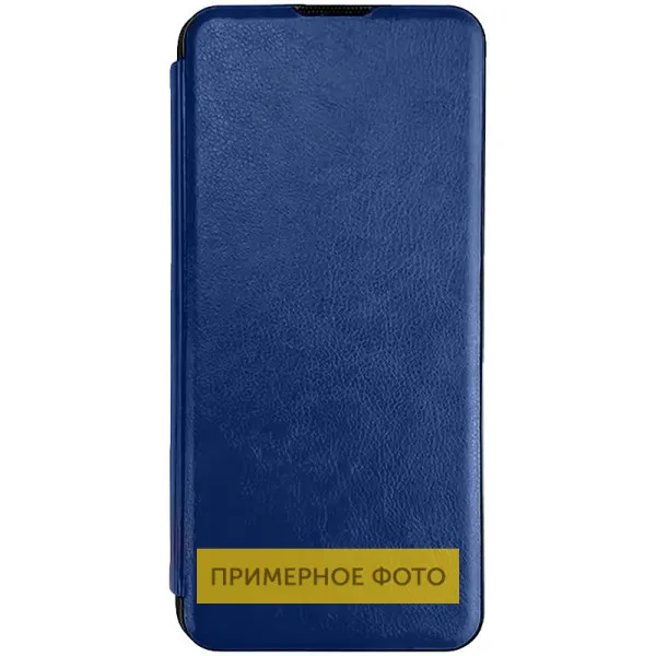 Кожаный чехол-книжка Belora для Samsung Galaxy A36 5G / A56 5G — Темно-синий — фото 2