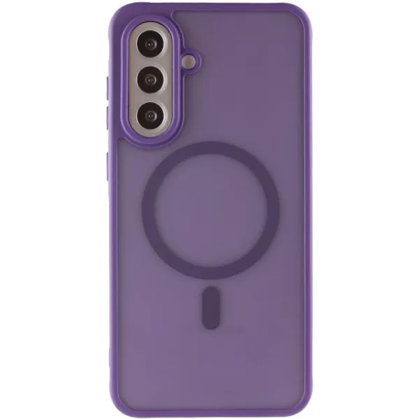 Чехол TPU Bloom with Magnetic Fit для Samsung Galaxy A36 5G / A56 5G — Фиолетовый — фото 2 Чехол TPU Bloom with Magnetic Fit для Samsung Galaxy A36 5G / A56 5G — Фиолетовый — фото 2