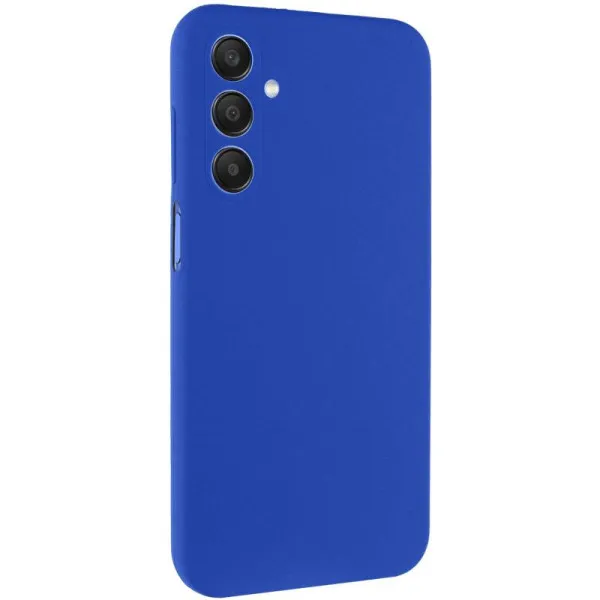 Чехол TPU GETMAN Liquid Silk Full Camera для Samsung Galaxy A37 5G — Синий — фото 1