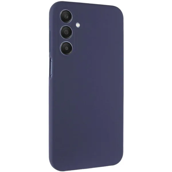 Чехол TPU GETMAN Liquid Silk Full Camera для Samsung Galaxy A37 5G — Синий — фото 2