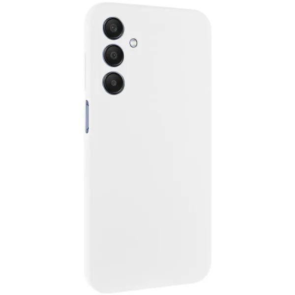 Чехол TPU GETMAN Liquid Silk Full Camera для Samsung Galaxy A37 5G — Белый